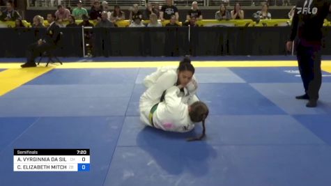 ANNA VYRGINNIA DA SILVA ROCHA vs CLAIRE ELIZABETH MITCHELL 2024 Pan Jiu Jitsu IBJJF Championship