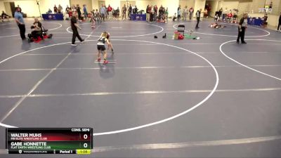 86 lbs Cons. Semi - Walter Muhs, MN Elite Wrestling Club vs Gabe Honnette, Flat Earth Wrestling Club