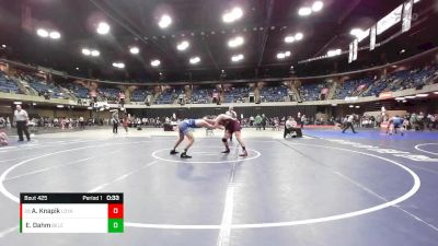 157 lbs Cons. Round 1 - Aleksander Knapik, Loyola Academy vs Eliot Dahm, Belleville East