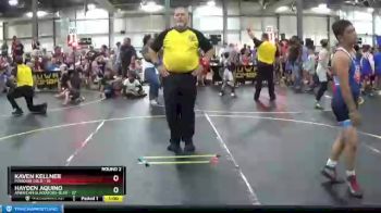 112 lbs Round 2 (6 Team) - Beau Brown, Missouri Gold vs Thayer Larson, American Gladiators-Blue