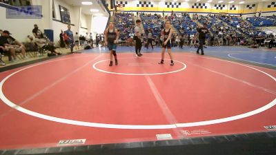 78-82 lbs Rr Rnd 1 - Emerson Rollings, Tulsa Blue T Panthers vs Jordan Rasberry, Mojo Grappling Academy