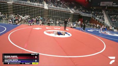 56 lbs Semifinal - Ryker Phipps, Windy City Wrestlers vs Daxton Smith, Glenrock Wrestling Club