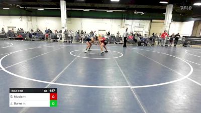 120 lbs Round Of 64 - Greyson Music, PA vs Jameson Burns, VA