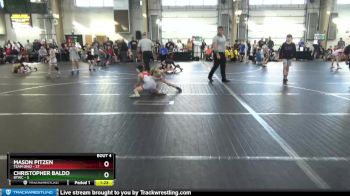 72 lbs Round 3 - Mason Pitzen, Team Ohio vs Christopher Baldo, BTWC