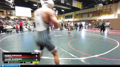 145 lbs Cons. Round 2 - Markis Gonzales, Bakersfield vs Xavier Guardado, Redlands East Valley