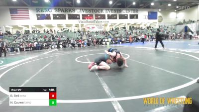 135 lbs Round Of 32 - Brendan Bell, OKWA vs Nathan Cauwel, Chino