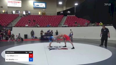 60 kg Cons Semis - Cooper Hilton, Boom Ranch Wrestling Club vs Matthew Botello, Massachusetts