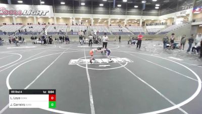 50 lbs Rr Rnd 4 - Liam Loya, Dumas Wrestling vs Jordan Carreiro, Duran Elite