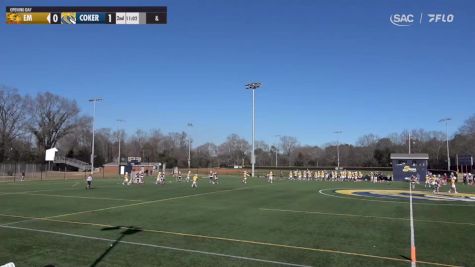 Replay: Emmanuel vs Coker | Feb 3 @ 2 PM