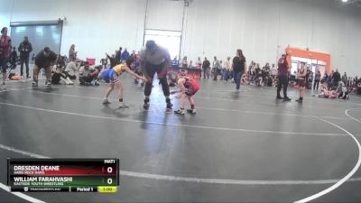 47 lbs Round 3 - Dresden Deane, Hard Rock Rams vs William Farahvashi, Eastside Youth Wrestling