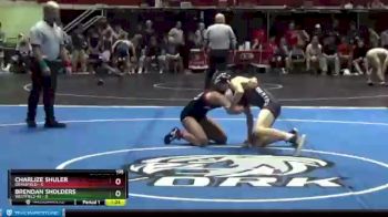 106 lbs Sat 4 - Brendan Sholders, Westfield HS vs Charlize Shuler, Grassfield