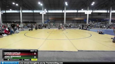 126 lbs Semifinal - Samson Castillo, All In Wrestling Academy vs Aiden Hernandez, Team Sublime