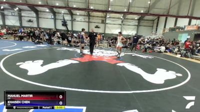 126 lbs Cons. Round 4 - Manuel Martir, CA vs Khaisen Chen, CA