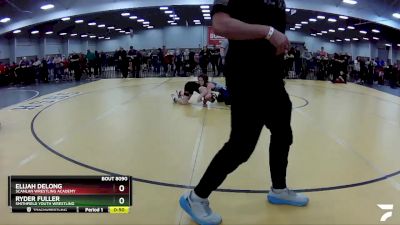 77 lbs Cons. Round 5 - Ryder Fuller, Smithfield Youth Wrestling vs Elijah Delong, Scanlan Wrestling Academy