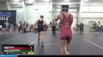 160 lbs Finals (2 Team) - Danny Zmorowski, Ohio Rampage vs Joseph Ruiz, Rednose