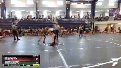 80 lbs Round 3 (8 Team) - Brycen Frey, Mat Rats vs Colton Kersey, Florida Scorpions