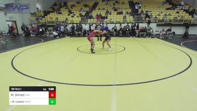 130 lbs Rr Rnd 1 - Mariah Ahmed, Owasso Girls HS vs Adyson (Ady) Lewis, Ardmore Girls HS