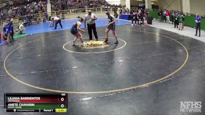 185 lbs Quarterfinal - Anete Chavarin, South Tahoe vs Liliana Barrientos, Centennial