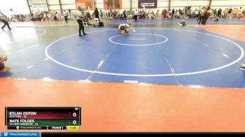 120 lbs Rd# 7- 10:45am Saturday Final Pool - Kylan Ooton, M2TC Red vs Nate Foldes, VA Team Predator