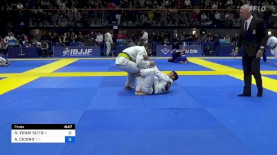 ROGERIO YOSKI SUTO vs ANGEL CICERO 2023 European Jiu-Jitsu IBJJF Championship