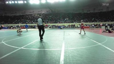 130 lbs Round Of 64 - Chris Ward, Geary vs Body Thomason, Blackwell