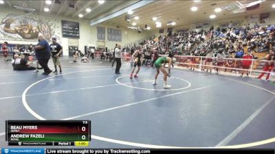 113 lbs Cons. Round 1 - Andrew Fazeli, Royal vs Beau Myers, Hemet