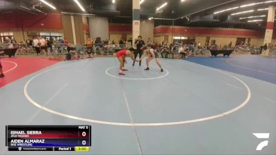 160 lbs Cons. Round 2 - Ismael Sierra, Jflo Trained vs Aiden Almaraz, Rise Wrestling