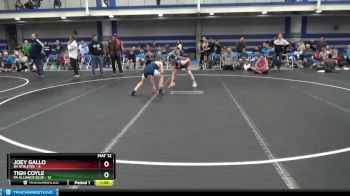 96 lbs Round 2 (8 Team) - Tigh Coyle, PA Alliance Blue vs Joey Gallo, 84 Athletes