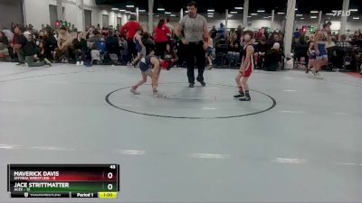 48 lbs Round 8 (10 Team) - Jace Strittmatter, ACES vs Maverick Davis, Smyrna Wrestling