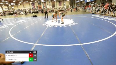 120 lbs Rr Rnd 3 - Preston Haines, Beast Nation Gold vs Cameron Davis, Team Alien UFO