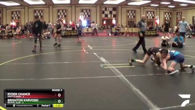 100 lbs Round 4 (6 Team) - Ryder Chance, Smittys Barn vs Brighton Karvoski, Revival Blue