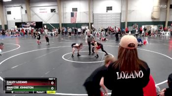 82-90 lbs Semifinal - Zailey Lozano, Holly vs Swayzee Johnston, FoxFit