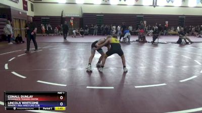 12U-5 lbs Round 3 - Conall Dunlay, McDominate Training Center vs Lincoln Whitcome, Waverly Area Wrestling Club