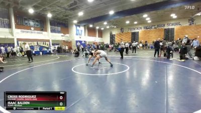 150 lbs Champ. Round 3 - Cross Rodriguez, Calvary Chapel (Santa Ana) vs Isaac Balden, SLAM! NEVADA