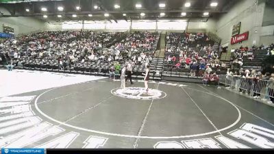 105 lbs Cons. Semi - Abbey West, Jordan vs Aidyn Sharp, Uintah