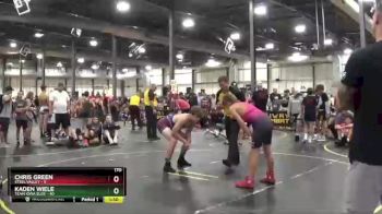 170 lbs Round 1 (6 Team) - Chris Green, Steel Valley vs Kaden Wiele, Team Iowa Blue