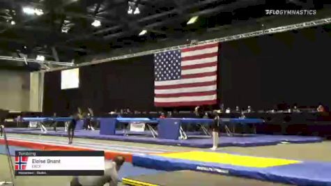 Eloise Gnant - Tumbling, ESCX - 2021 USA Gymnastics Championships