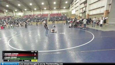 49 lbs Champ. Round 1 - Jagger Cowan, Juab Wrestling Club vs Cohen Senne, Bozeman Wrestling Club