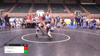 76 lbs Final - Noah Pieterick, The Storm Wrestling Center vs Caden Cowan, Fitzgerald Wrestling Club