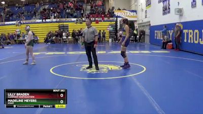 140 lbs Quarterfinal - Lilly Braden, CLERMONT NORTHEASTERN vs Madeline Meyers, START