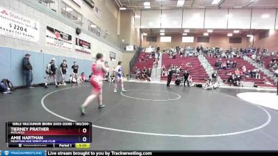 180/200 Round 2 - Tierney Prather, Potlatch vs Amie Hartman, Mountain Man Wrestling Club