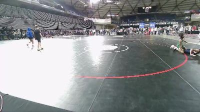 100 lbs Quarterfinal - Malachi Bolinger, Takedown Express Wrestling Club vs Jace Linthakhan, Ilwaco Youth Wrestling