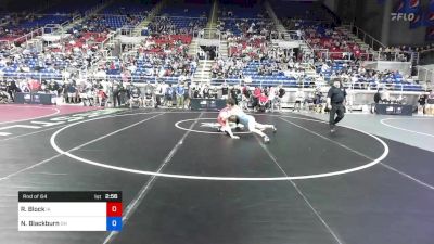 138 lbs Rnd Of 64 - Ryder Block, Iowa vs Nicholas Blackburn, Ohio