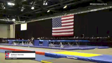 Addison Hermes - Tumbling, Elite World - 2021 USA Gymnastics Championships