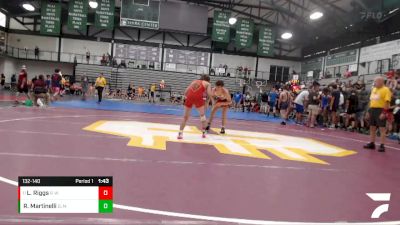 132-140 lbs Semifinal - Logan Riggs, PSF Wrestling Academy vs Robert Martinelli, Elmhurst