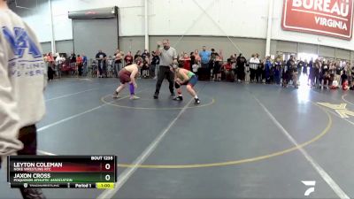 Round 4 - Leyton Coleman, Noke Wrestling RTC vs Jaxon Cross, Poquoson Athletic Association