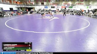 130 lbs 1st Place Match - Lexie Basham, Texas Wesleyan vs Cameron Guerin, McKendree University