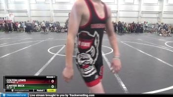 106 lbs Round 1 (10 Team) - Colton Lewis, Tar River vs Carter Beck, Rd-Up