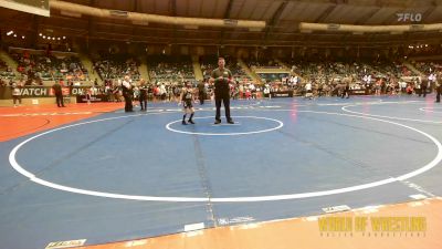 46 lbs Quarterfinal - Angelo Sanchez, Hawkeye WC vs Ben Meridieth, GGB Ohio