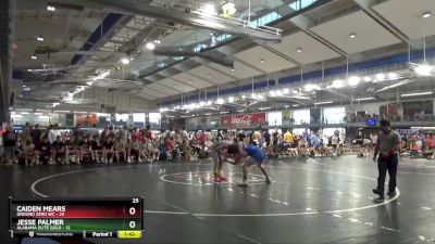 152 lbs Round 1 (16 Team) - Caiden Mears, Ground Zero WC vs Jesse Palmer, Alabama Elite Gold